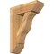 Ekena Millwork Funston Slat Rough Sawn Bracket w/ Offset Brace, Western Red Cedar, 8"W x 24"D x 32"H BKT0806X24X32FST06RWR - alternate 1